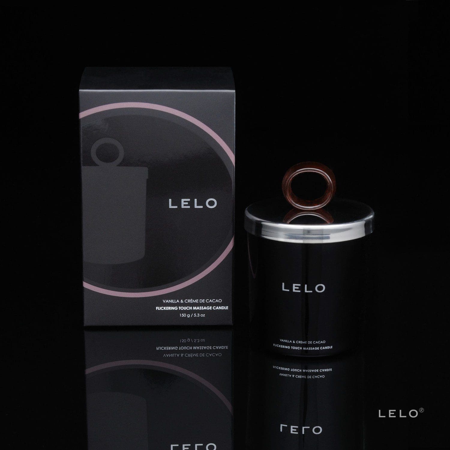 Świeczka Do Masażu O Zapachu Wanilii I Kakao Flickering Touch Massage Candle Vanilla & Creme De Cacao 150G Lelo 4 Świeczka Do Masażu O Zapachu Wanilii I Kakao Flickering Touch Massage Candle Vanilla & Creme De Cacao 150G Lelo