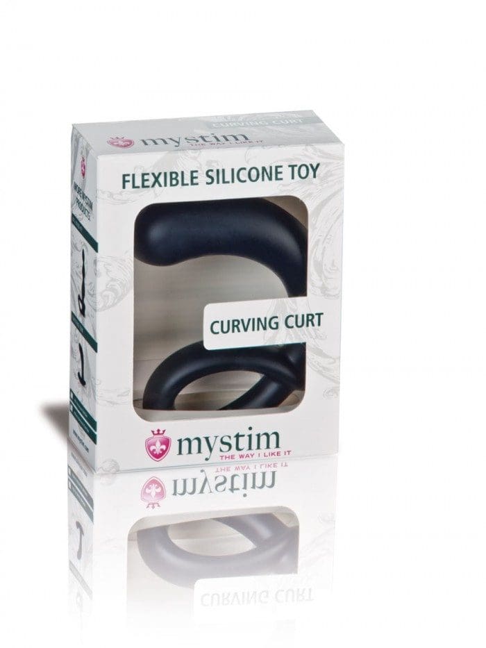 Silikonowy Masażer Prostaty Curving Curt Mystim 4 Silikonowy Masażer Prostaty Curving Curt Mystim