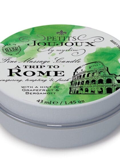Świeczka Do Masażu Fine Massage Candles A Trip To Rome 33 G Petits Joujoux
