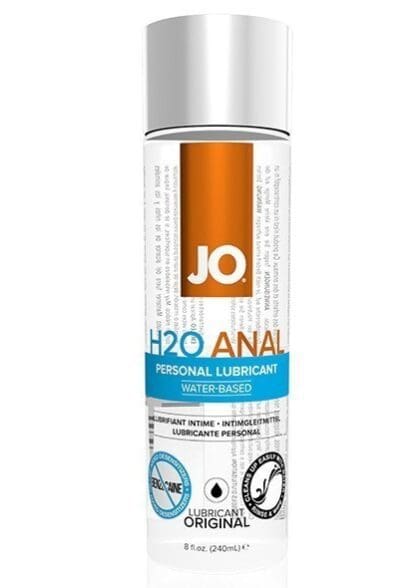 Analny Lubrykant Wodny Anal H2O Lubricant 240 Ml System JO