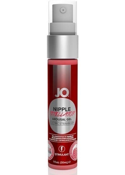 Lubrykant Stymulujący Do Sutków Truskawkowy Nipple Titillator Strawberry 30 Ml System JO