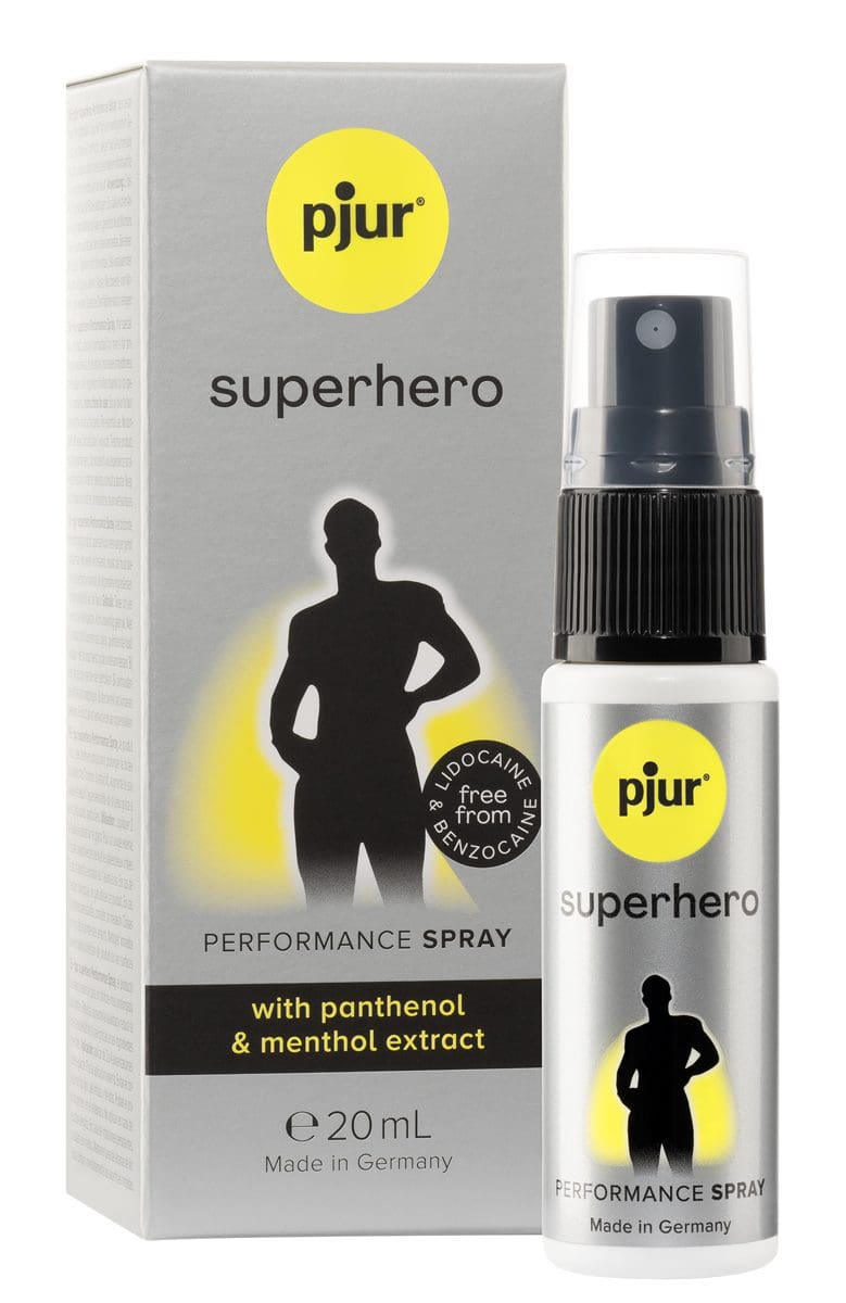 Spray Opóźniający Wytrysk Pjur Superhero Strong Spray 20 Ml Pjur 1 Spray Opóźniający Wytrysk Pjur Superhero Strong Spray 20 Ml Pjur
