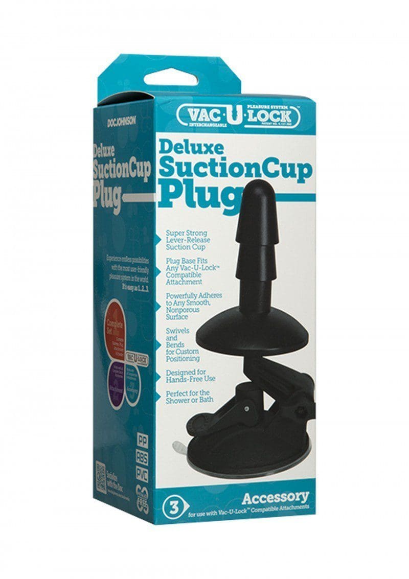 Przyssawka Z Ramieniem Vac-U-Lock Deluxe Suction Cup Plug Accessory Doc Johnson 4 Przyssawka Z Ramieniem Vac-U-Lock Deluxe Suction Cup Plug Accessory Doc Johnson