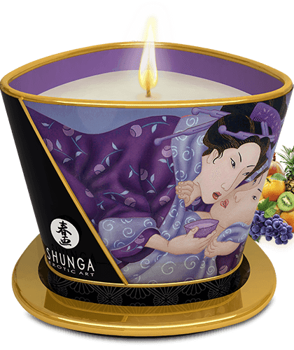 Świeca Do Masażu O Zapachu Owoców Egzotycznych Libido Massage Candle 170 Ml Shunga