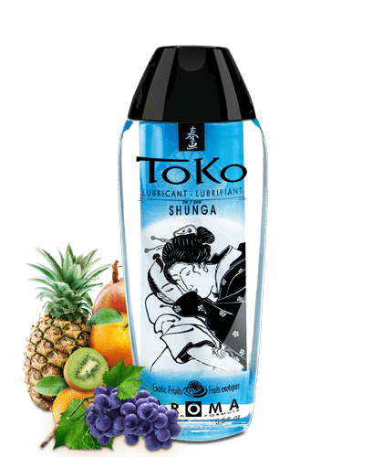 Jadalny Lubrykant O Smaku Owoców Egzotycznych Toko Aroma Personal Lubricant Exotix Fruits 165Ml Shunga
