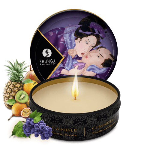 Świeczka Do Masażu O Zapachu Owoców Egzotycznych Libido Massage Candle 30Ml Shunga