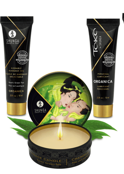 Zestaw Kosmetyków Organicznych Geisha'S Secrets Organica Exotic Green Tea Shunga
