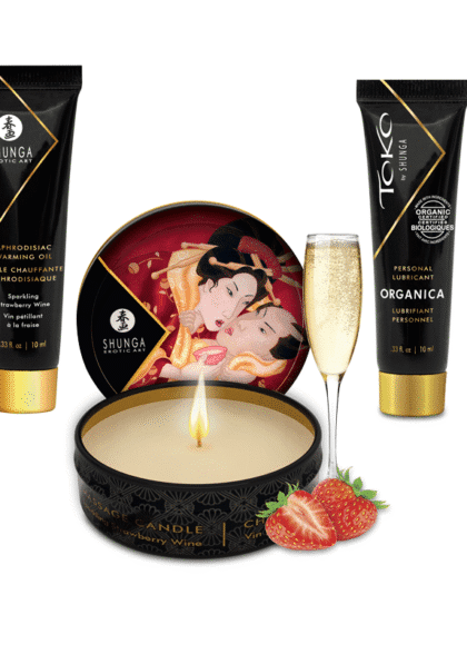 Zestaw Kosmetyków Geisha'S Secrets Sparkling Strawberry Wine Shunga