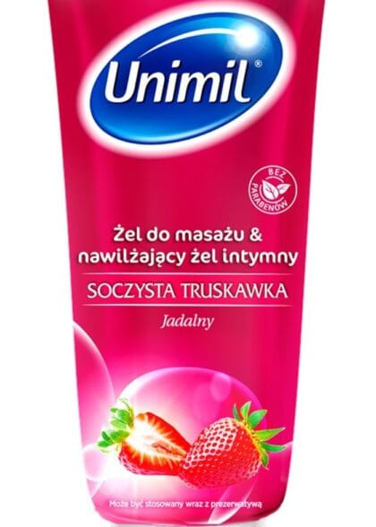 Luscious Żel Intymny Truskawkowy 200Ml Unimil