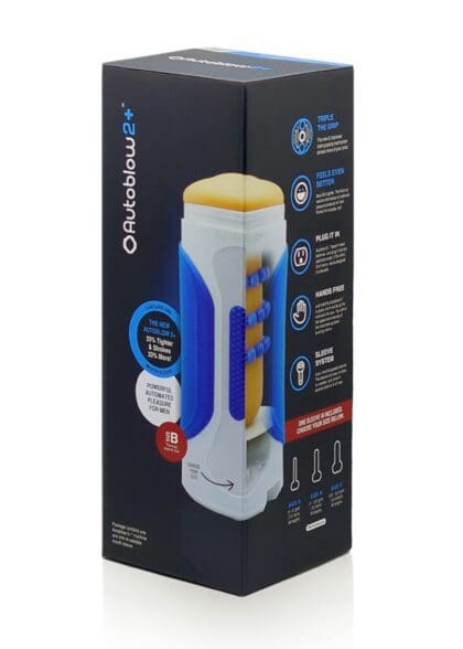 2 Plus Masturbator Sleave A Automatyczny Masturbator Z Kołnierzem A Autoblow