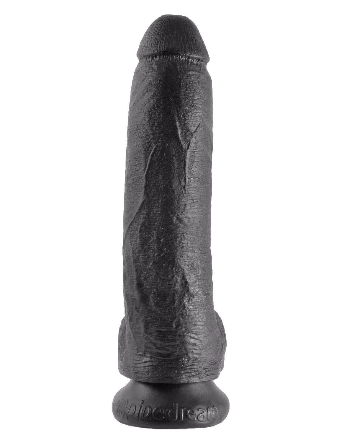 9' Cock With Balls Black Dildo Z Jądrami Czarne 23Cm King Cock 4 9' Cock With Balls Black Dildo Z Jądrami Czarne 23Cm King Cock