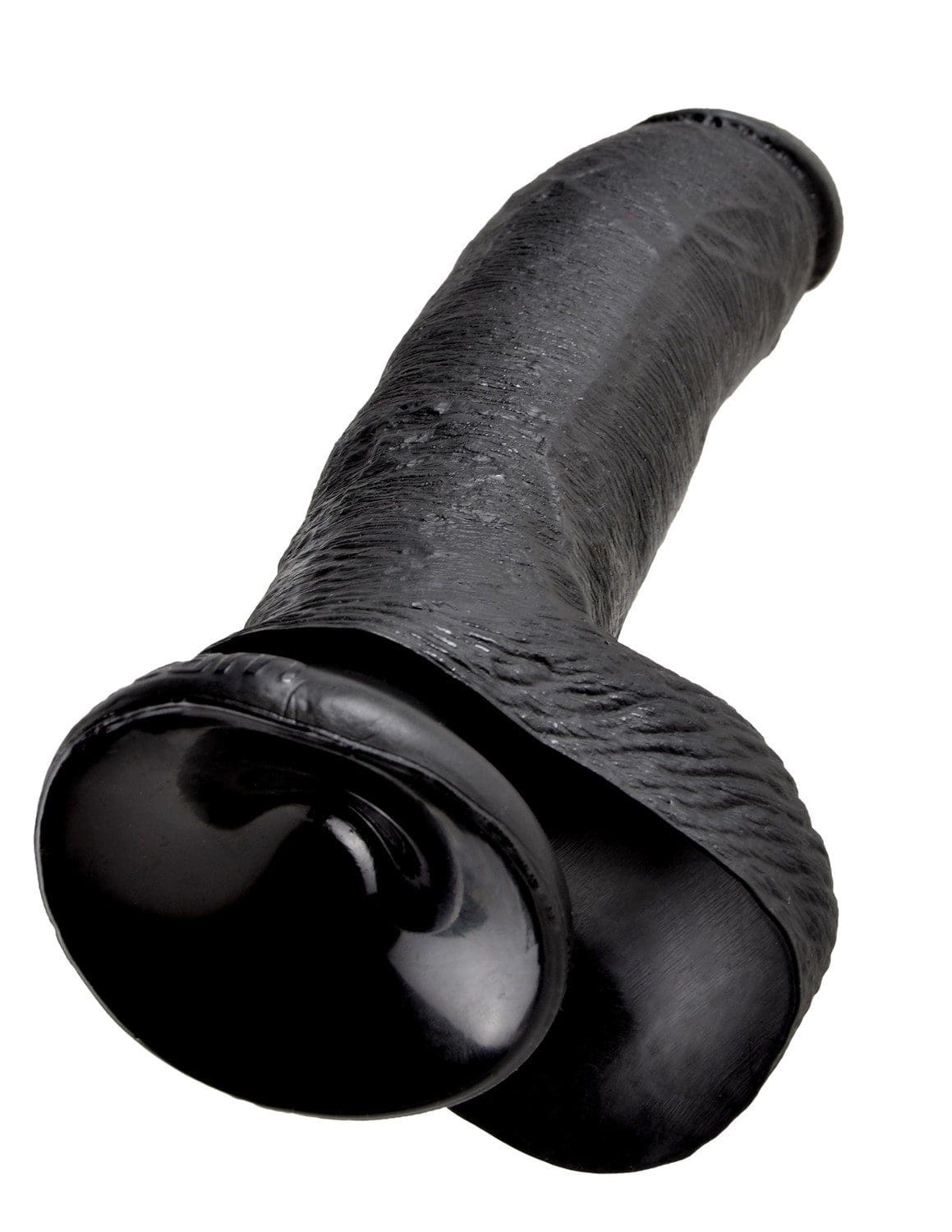 9' Cock With Balls Black Dildo Z Jądrami Czarne 23Cm King Cock 7 9' Cock With Balls Black Dildo Z Jądrami Czarne 23Cm King Cock