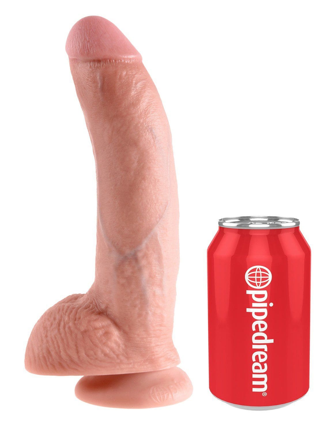 9' Cock With Balls Flesh Dildo Z Jądrami Cieliste 23Cm King Cock 5 9' Cock With Balls Flesh Dildo Z Jądrami Cieliste 23Cm King Cock