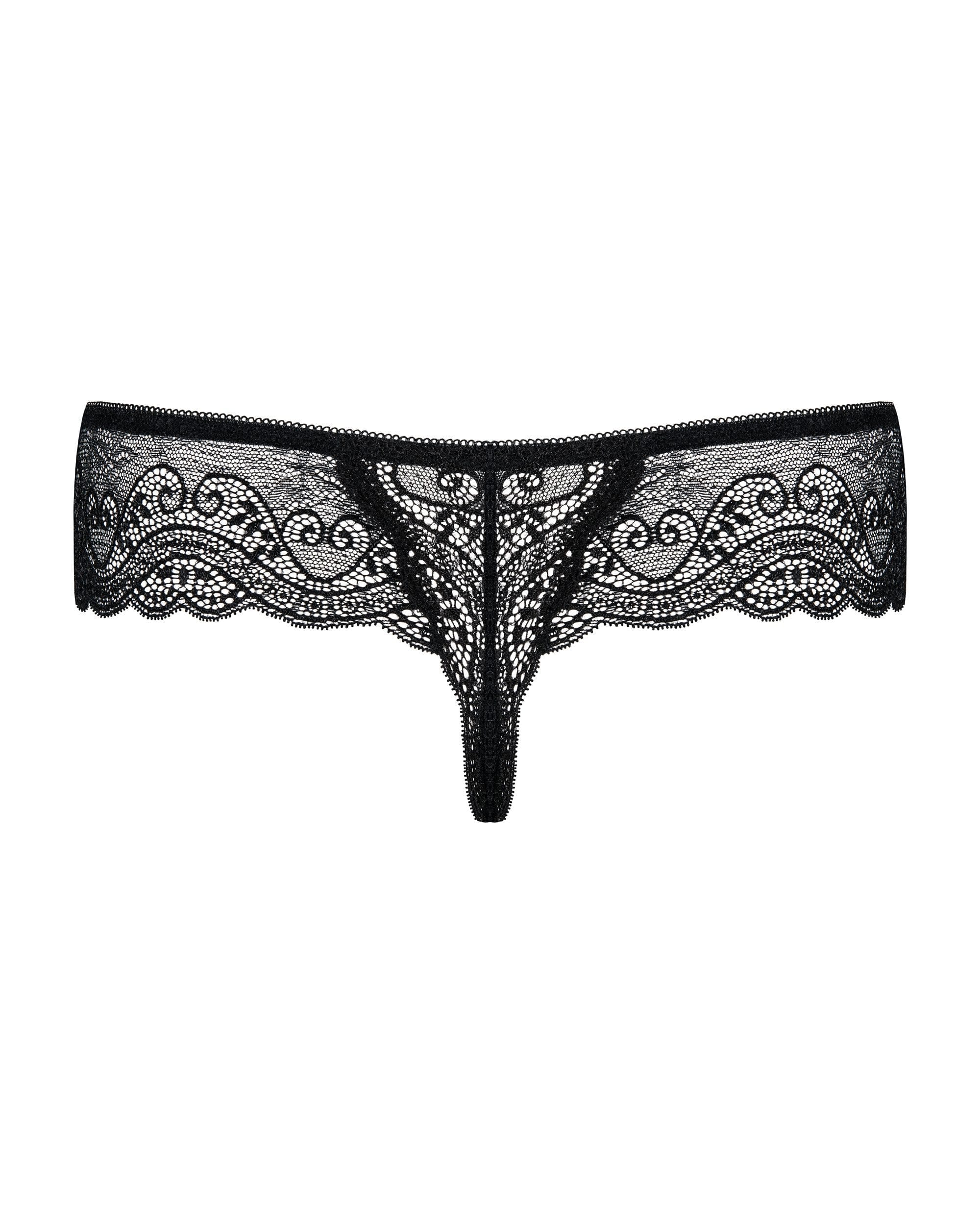 Stringi Koronkowe Miamor S/M Obsessive 4 Stringi Koronkowe Miamor S/M Obsessive