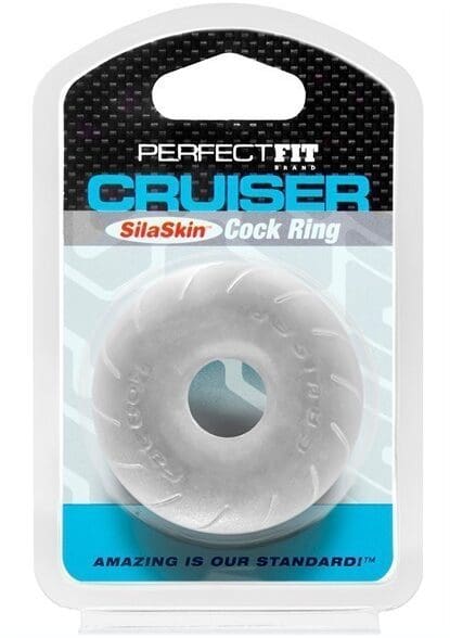 Pierścień Erekcyjny Silaskin Cruiser Ring Clear Perfect Fit