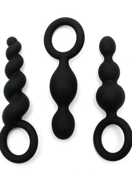 Zestaw Korków Analnych Booty Call Black Satisfyer