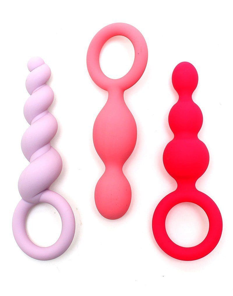 Zestaw Korków Analnych Booty Call Colored Satisfyer 7 9339 1
