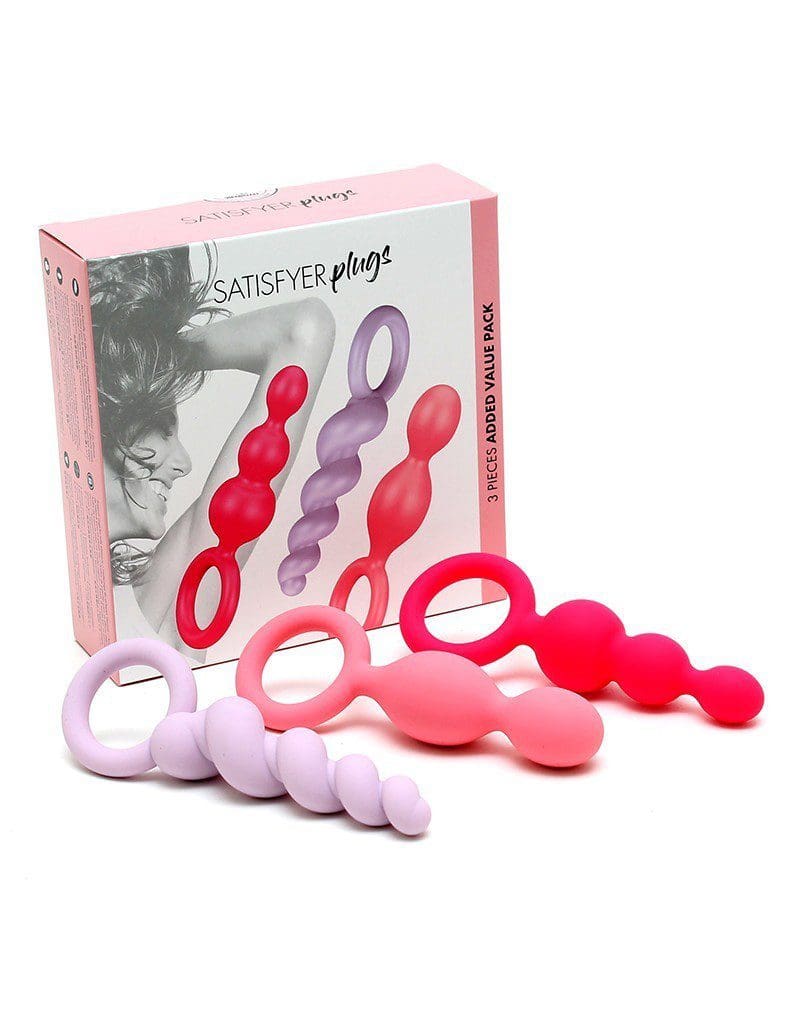 Zestaw Korków Analnych Booty Call Colored Satisfyer 4 Zestaw Korków Analnych Booty Call Colored Satisfyer
