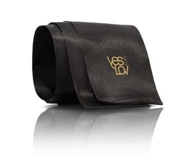 Blindfold Satin Black - Opaska Na Oczy YESforLOV