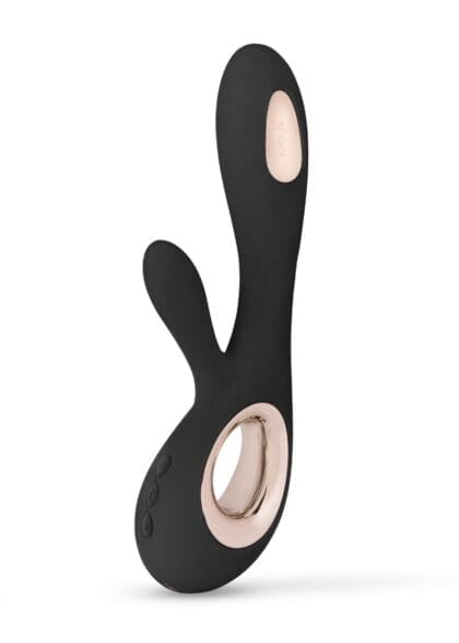 Wibrator Króliczek Soraya Wave Black Lelo