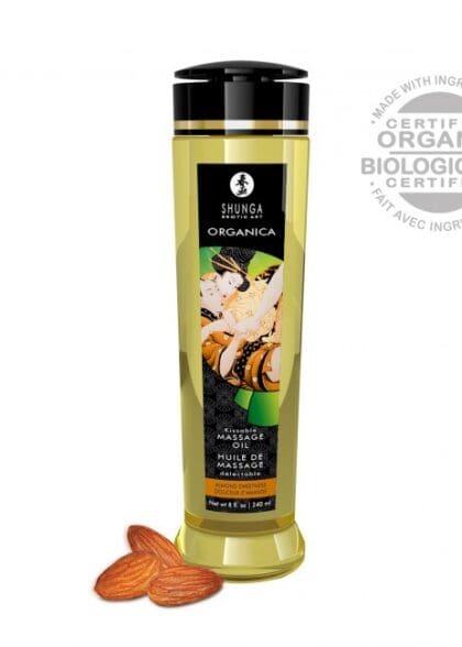 Organiczny Olejek Do Masażu Natural Massage Oil Organica Almond Sweetness 240Ml Shunga