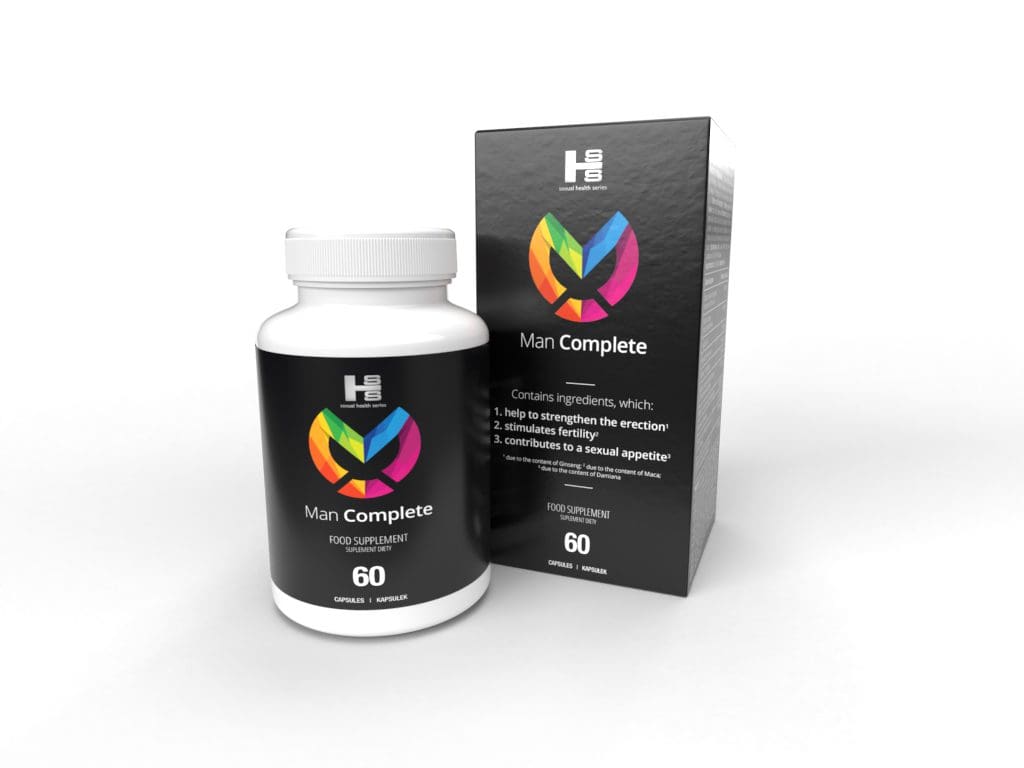 Suplement Diety Dla Mężczyzn Man Complete 60 Kapsułek SHS
