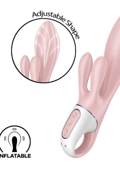 Wibrator króliczek Air Pump Bunny 3 rose Satisfyer