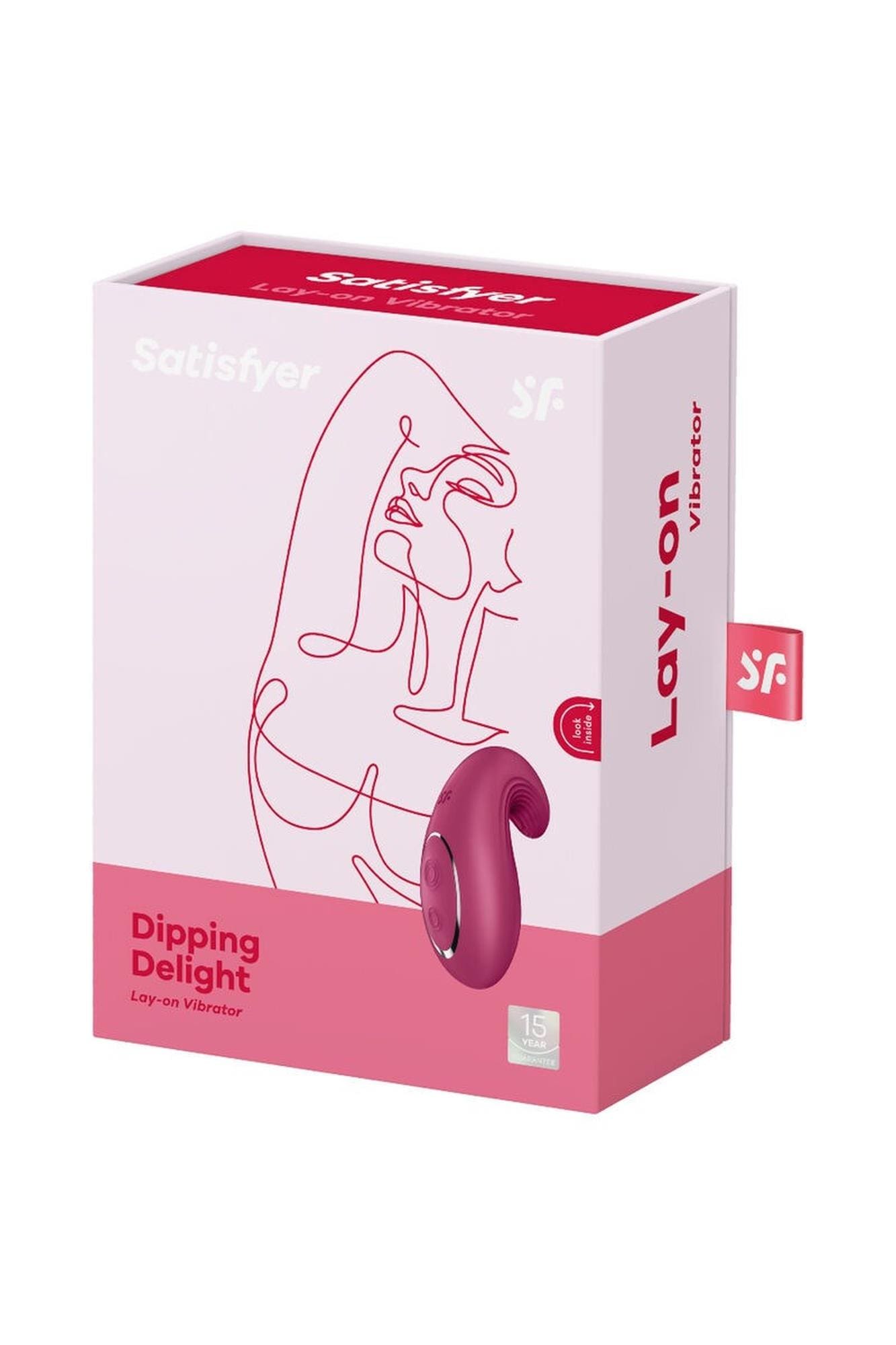Stymulator łechtaczki Dipping Delight berry Satisfyer 6 Stymulator łechtaczki Dipping Delight berry Satisfyer