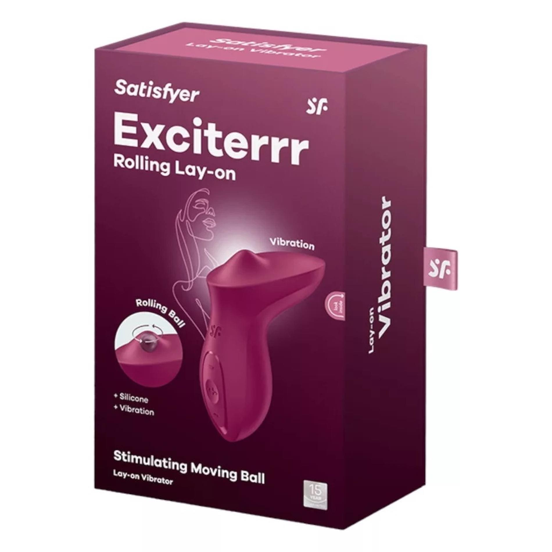 Stymulator łechtaczki Exciterrr berry Satisfyer 5 Stymulator łechtaczki Exciterrr berry Satisfyer