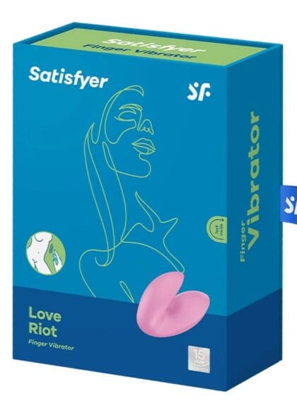 Wibrator na palec Love Riot pink Satisfyer