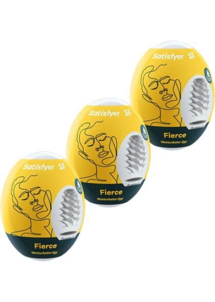 Zestaw masturbatorów Eggs set of 3 Fierce Satisfyer