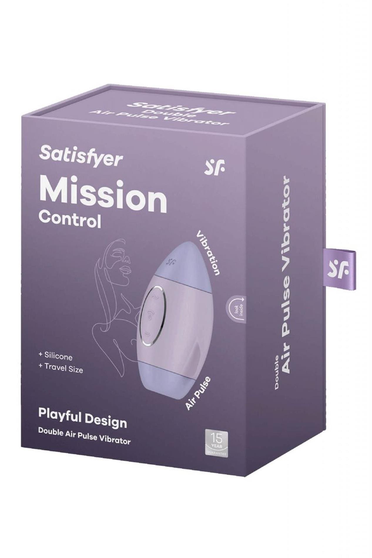 Stymulator łechtaczki Mission Control violet Satisfyer 5 Stymulator łechtaczki Mission Control violet Satisfyer