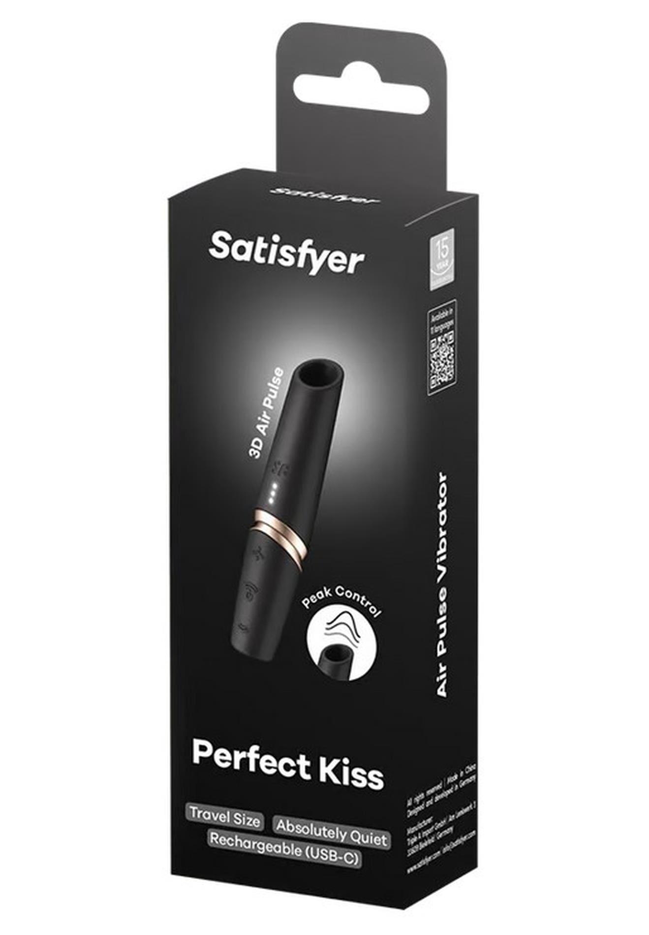 Stymulator łechtaczki Perfect Kiss Satisfyer 1 Stymulator łechtaczki Perfect Kiss Satisfyer