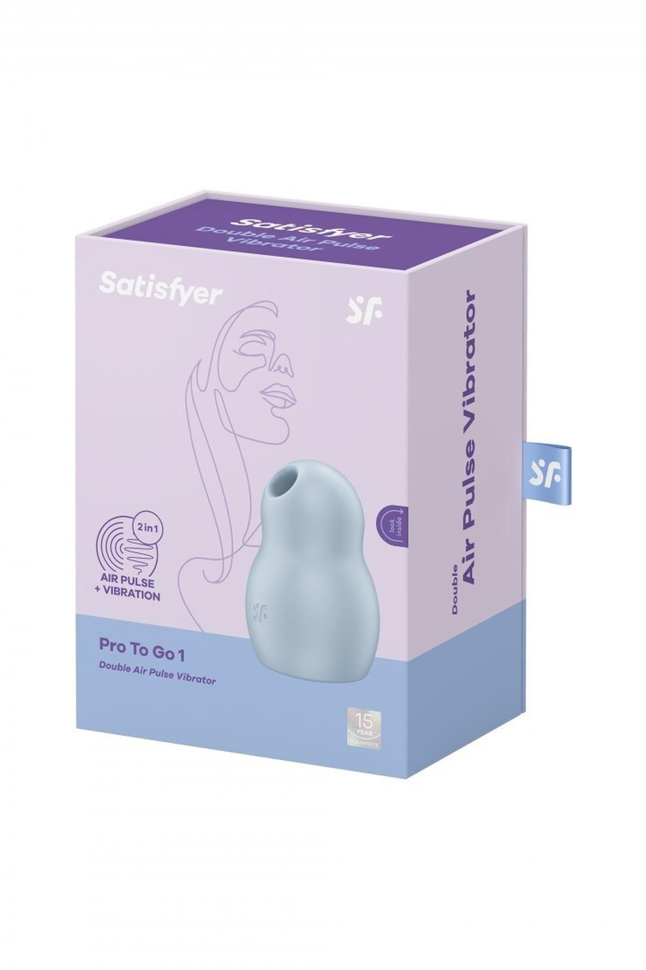 Stymulator łechtaczki Pro To Go 1 blue Satisfyer 4 Stymulator łechtaczki Pro To Go 1 blue Satisfyer