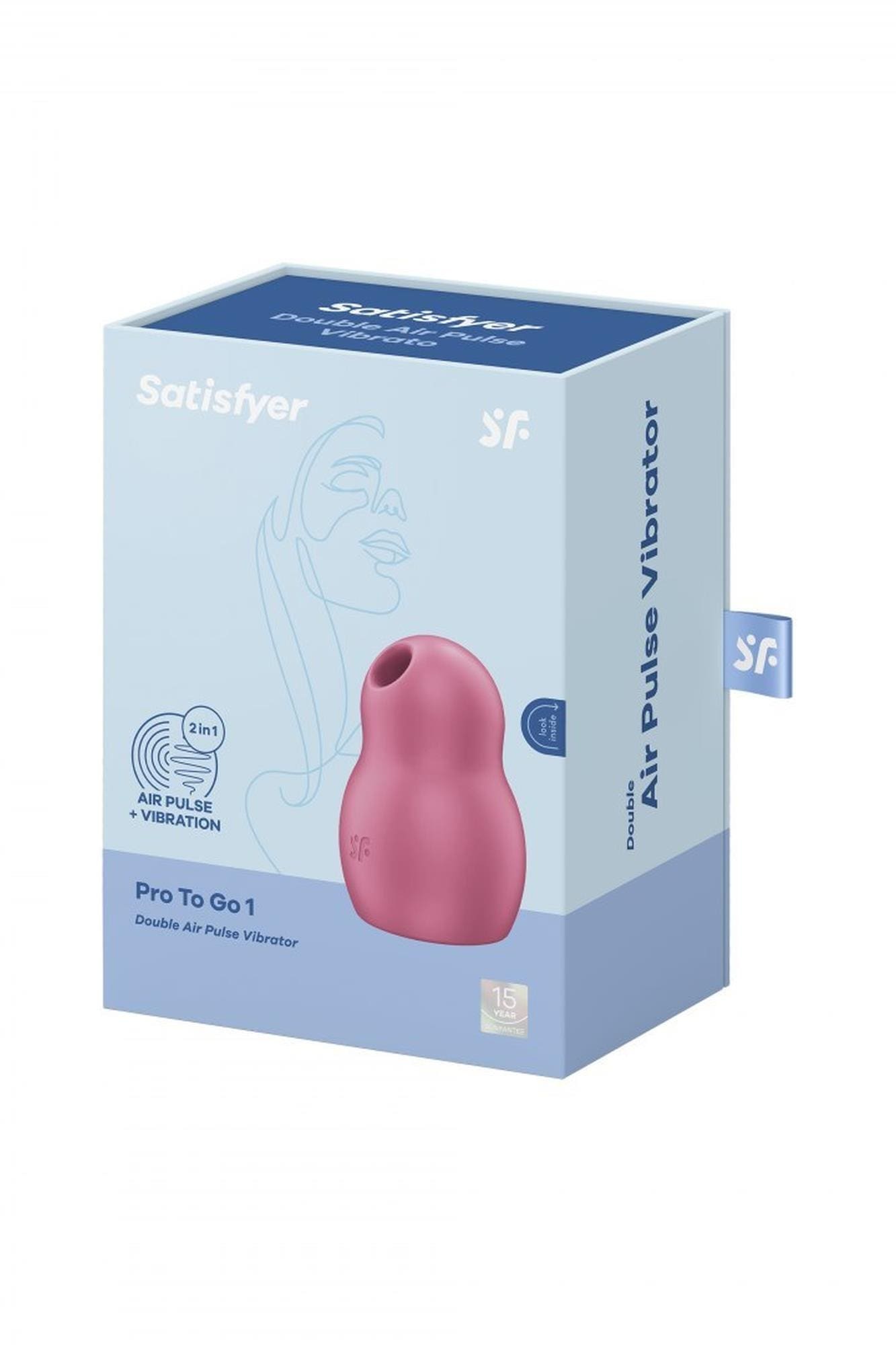 Stymulator łechtaczki Pro To Go 1 red Satisfyer 4 Stymulator łechtaczki Pro To Go 1 red Satisfyer