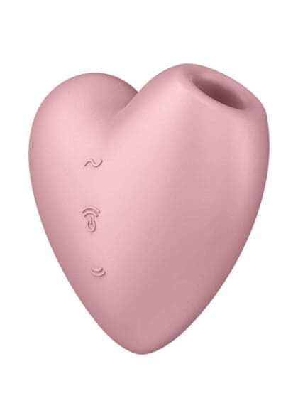 Stymulator łechtaczki Cutie Heart Light Red Satisfyer