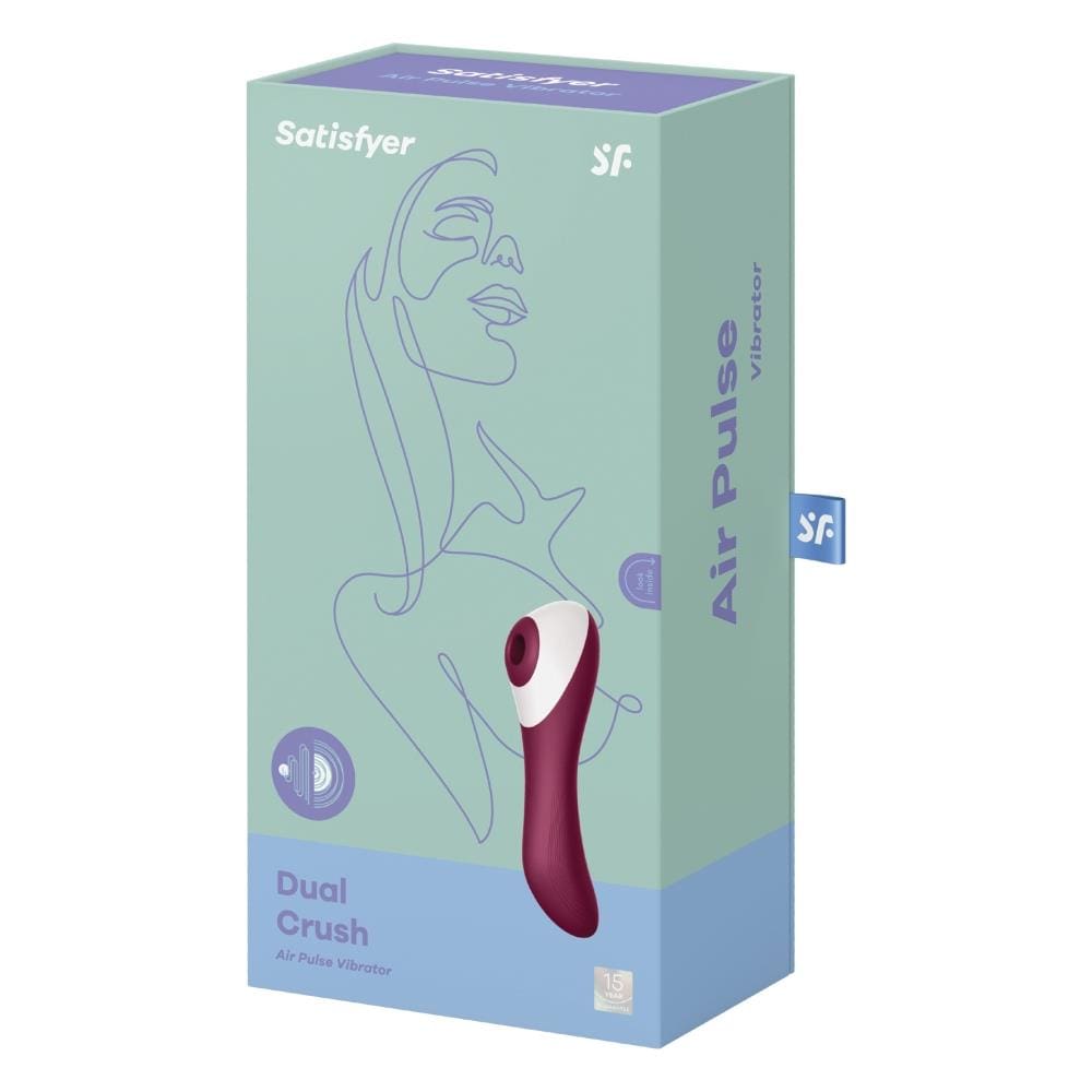 Stymulator 艂echtaczki z wibratorem Dual Crush Satisfyer 5 Stymulator 艂echtaczki z wibratorem Dual Crush Satisfyer