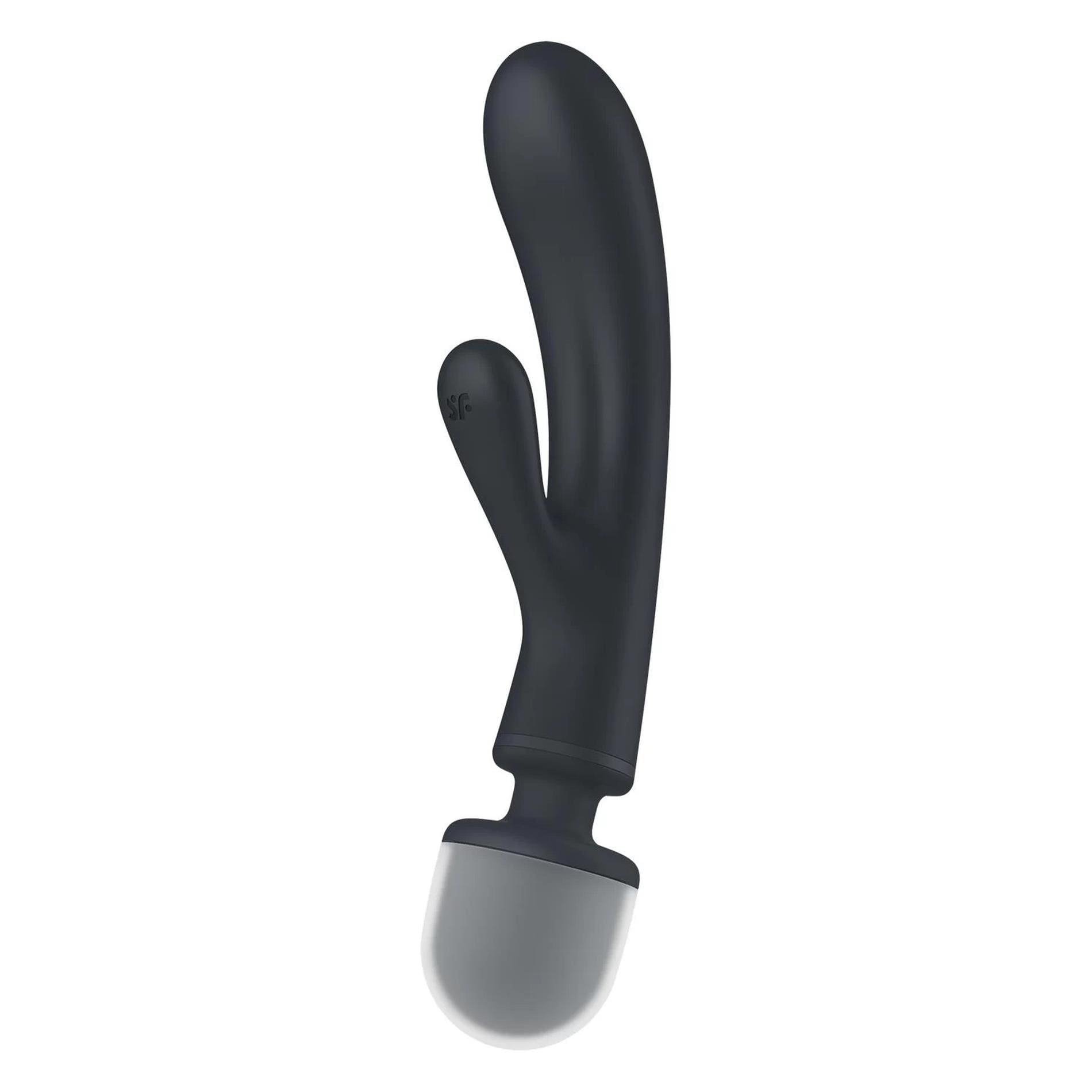 Wibrator króliczek z masażerem Triple Lover grey Satisfyer 1 Wibrator króliczek z masażerem Triple Lover grey Satisfyer
