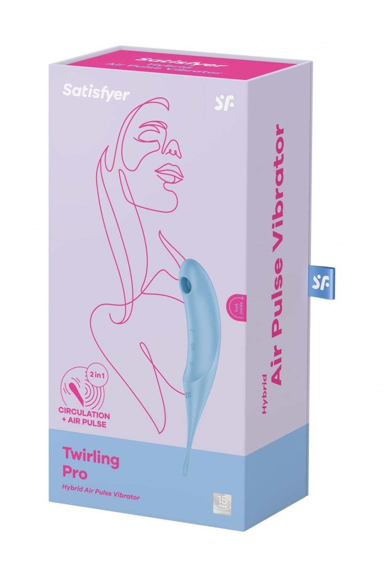 Wibrator wielofunkcyjny Twirling Pro blue Satisfyer 4 Wibrator wielofunkcyjny Twirling Pro blue Satisfyer