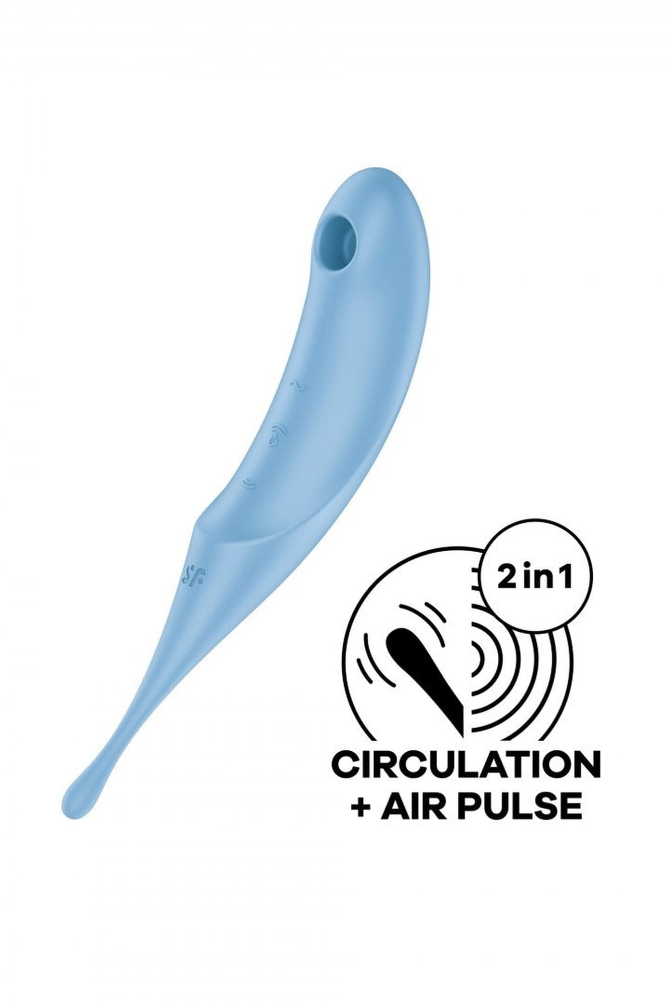 Wibrator wielofunkcyjny Twirling Pro blue Satisfyer 5 Wibrator wielofunkcyjny Twirling Pro blue Satisfyer