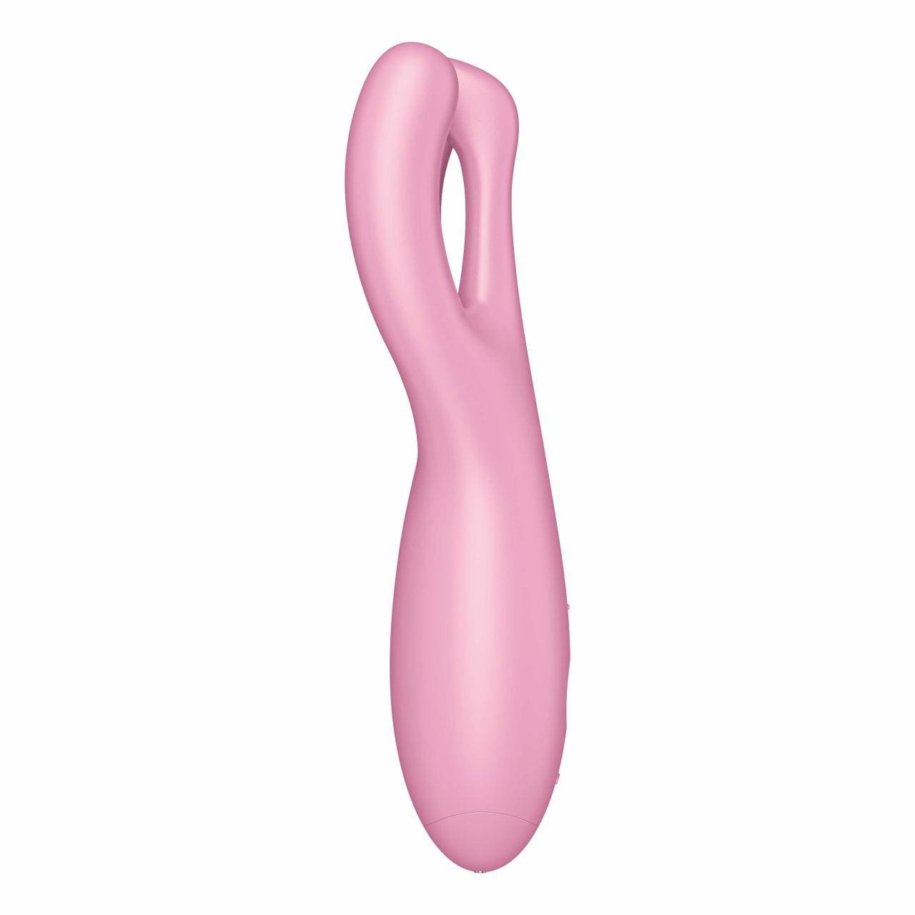 Wibrator do łechtaczki Threesome 4 Connect App Pink Satisfyer 5 Wibrator do łechtaczki Threesome 4 Connect App Pink Satisfyer