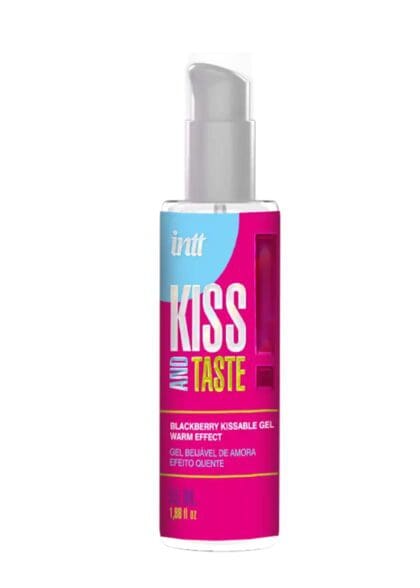 Rozgrzewający żel nawilżający Kiss And Taste! 55ml intt