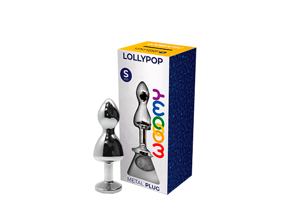 Korek analny Lollypop Double Ball Metal Plug S White Wooomy 6 Korek analny Lollypop Double Ball Metal Plug S White Wooomy