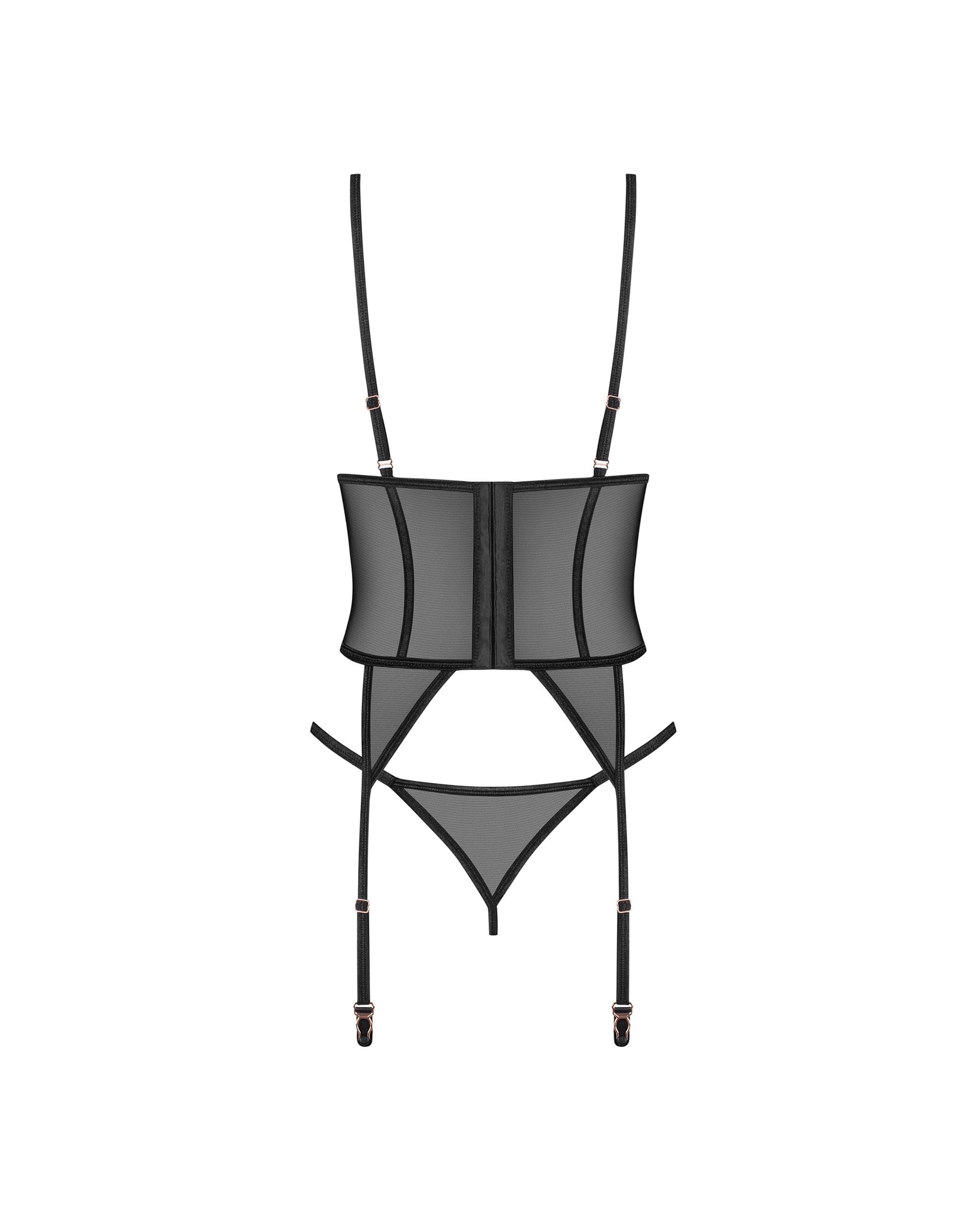 Euridia gorset i tanga XL/2XL Obsessive 4 Euridia gorset i tanga XL/2XL Obsessive