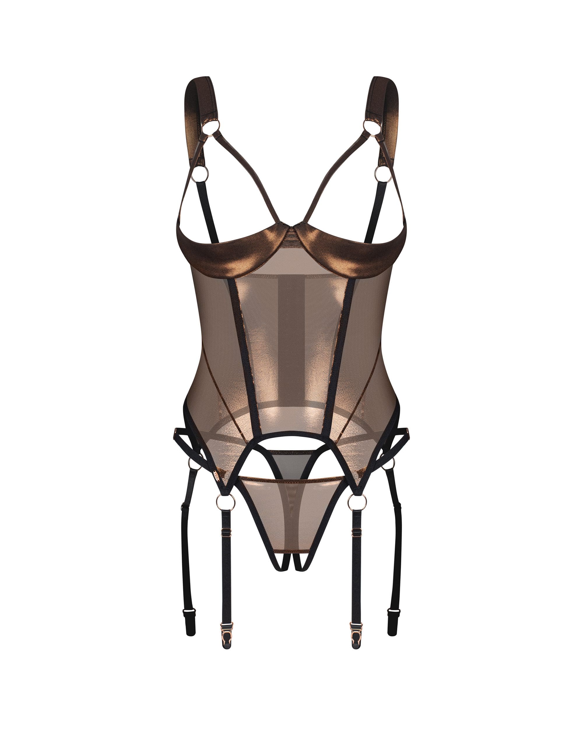 Soranna gorset i stringi otwarte S/M Obsessive 2 Soranna gorset i stringi otwarte S/M Obsessive