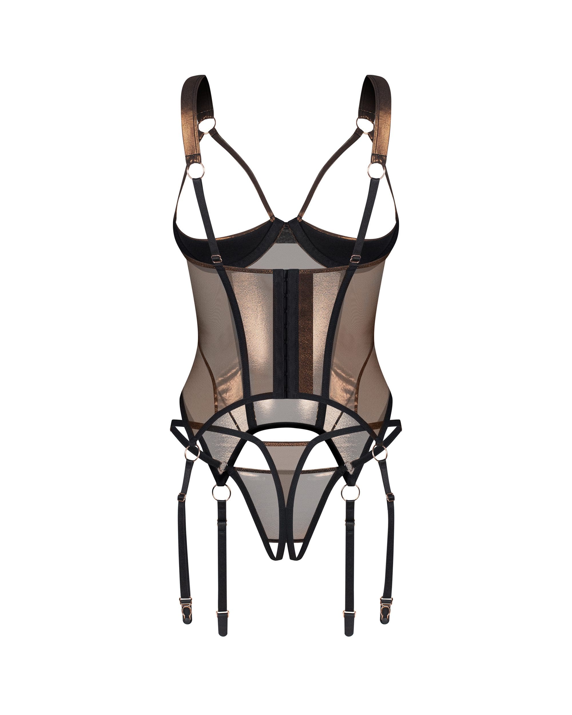 Soranna gorset i stringi otwarte L/XL Obsessive 4 Soranna gorset i stringi otwarte L/XL Obsessive