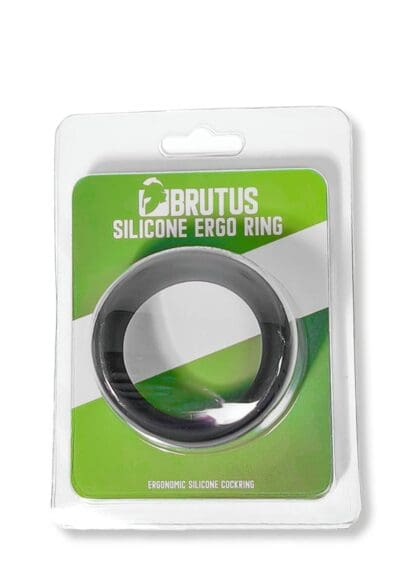 Pierścień erekcyjny Black Silicone Ergo Ring