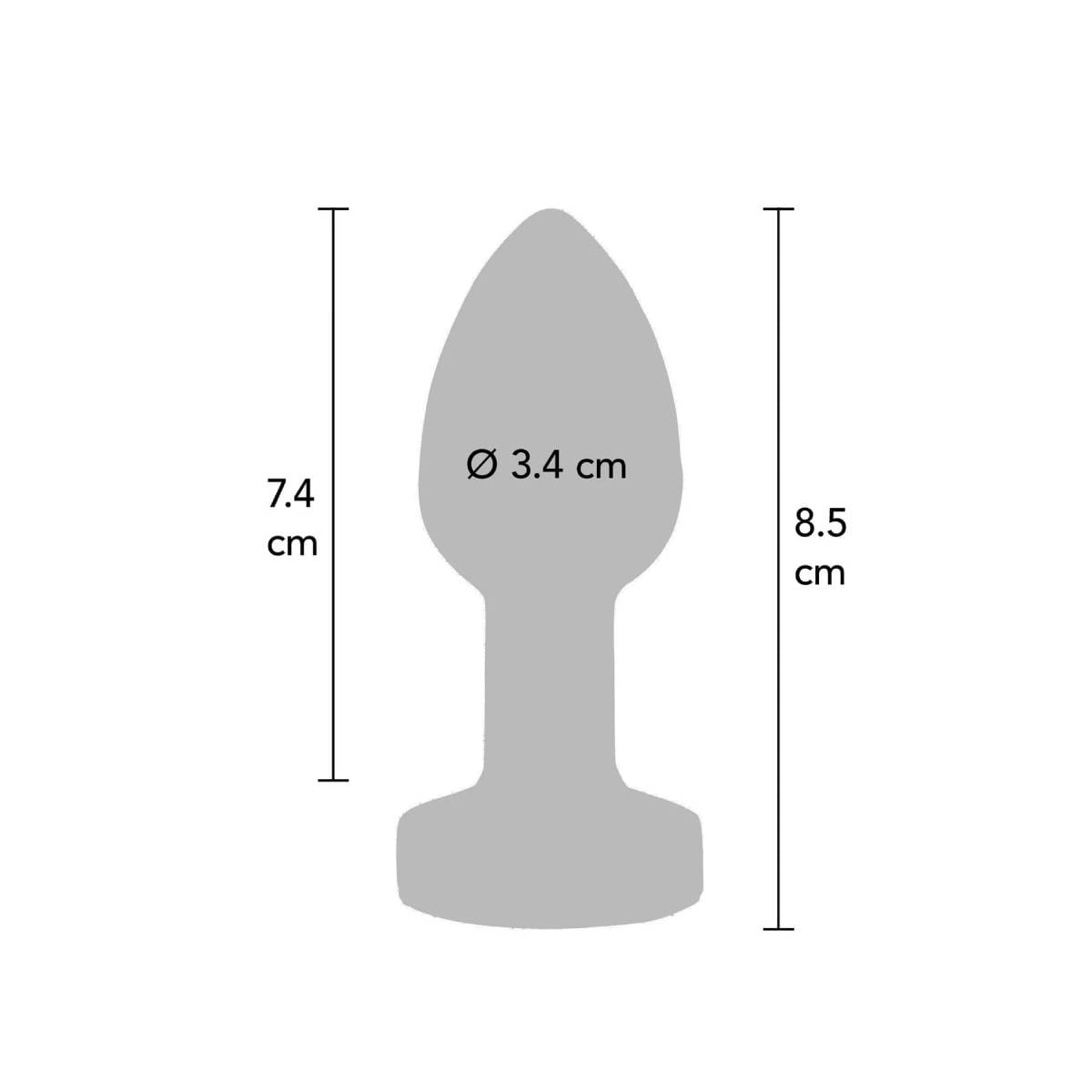 Wibrujący korek analny The Glider Vibrating Plug Medium Toy Joy 4 Wibrujący korek analny The Glider Vibrating Plug Medium Toy Joy