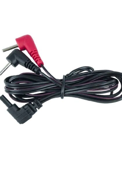90-Degree Stimulator Cables (2x) ElectraStim