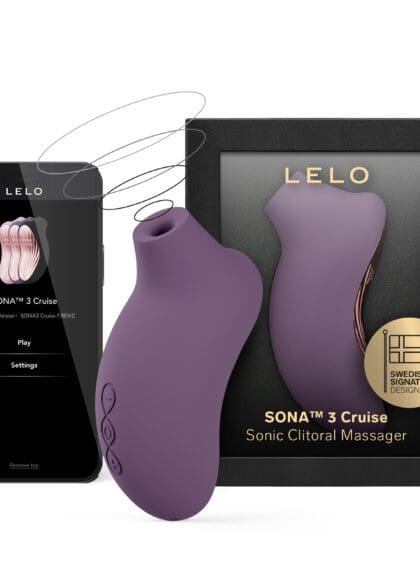 Stymulator łechtaczki sterowany aplikacją Sona 3 Cruise Plum LELO